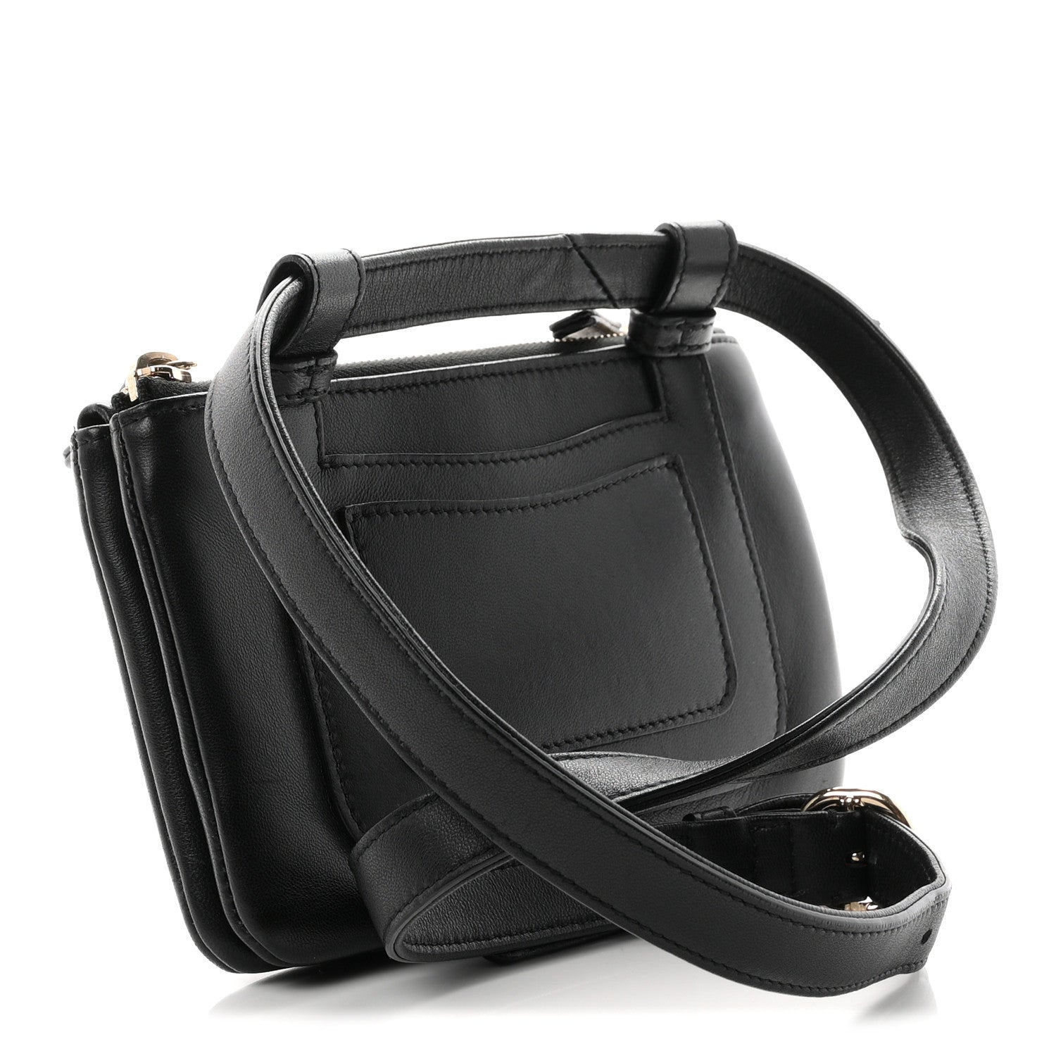 Chanel Lambskin CC Mania Waist Belt Bag Black 3 of 10