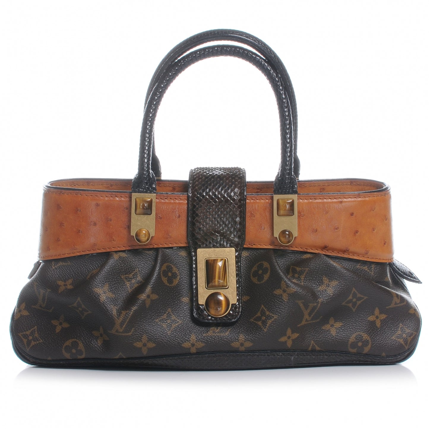 Monogram Waltz Macha Exotic Ostrich Bag