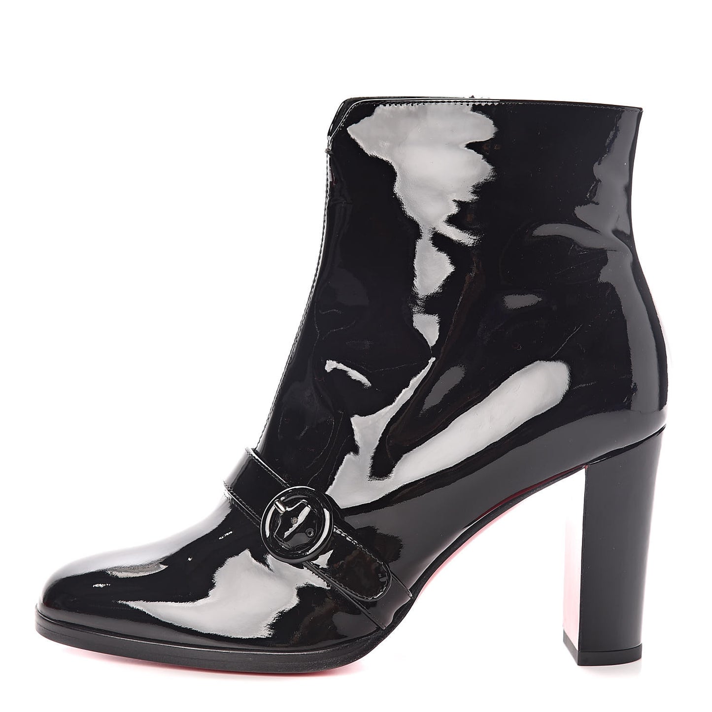 Patent Horsy 85 Booties 37 Black
