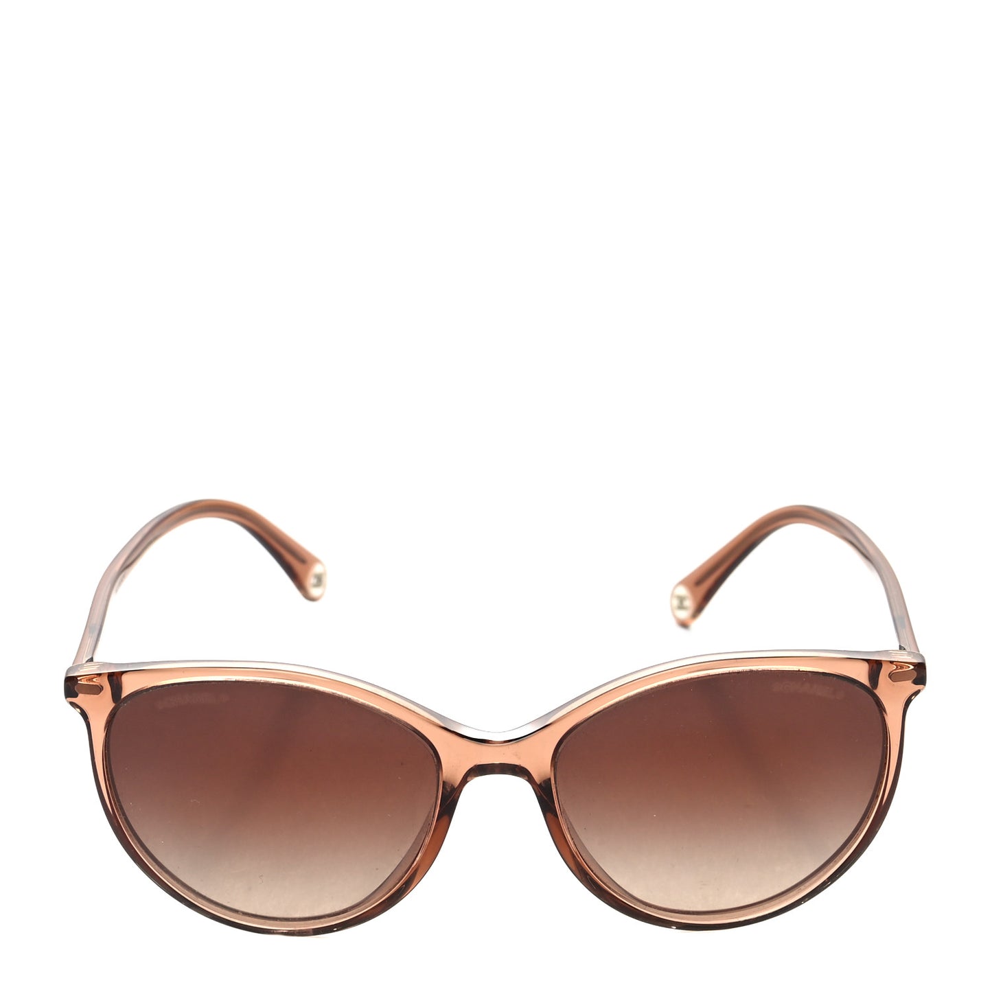 Acetate Round 5448 Sunglasses Brown