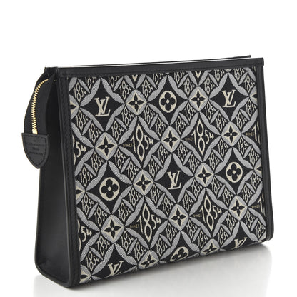 Louis Vuitton Jacquard Since 1854 Toiletry Pouch 26 Gray 3 of 9