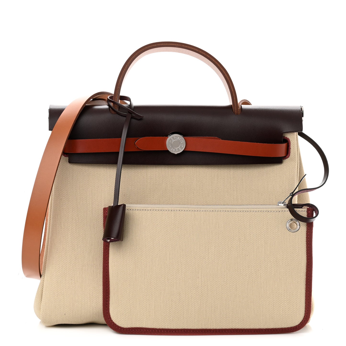 Military Toile Vache Hunter Herbag Zip Retourne 31 PM Beton Fauve Rouge Sellier Cuivre