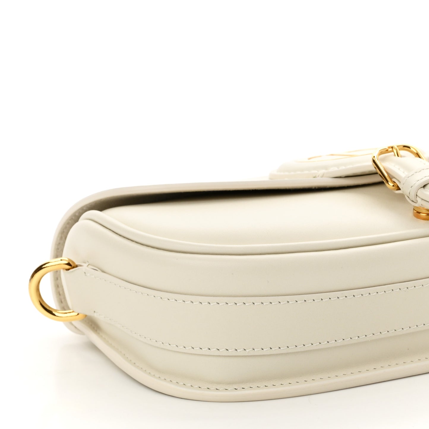 Box Calfskin East West Bobby Bag Latte