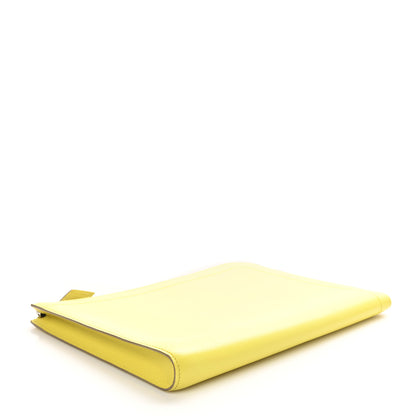 Hermes Epsom Zip Tablet Portfolio Lime 4 of 7
