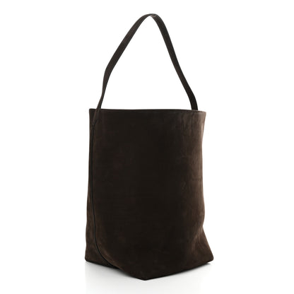 The Row Nubuck Large N/S Park Tote Wood Brown 3 of 10
