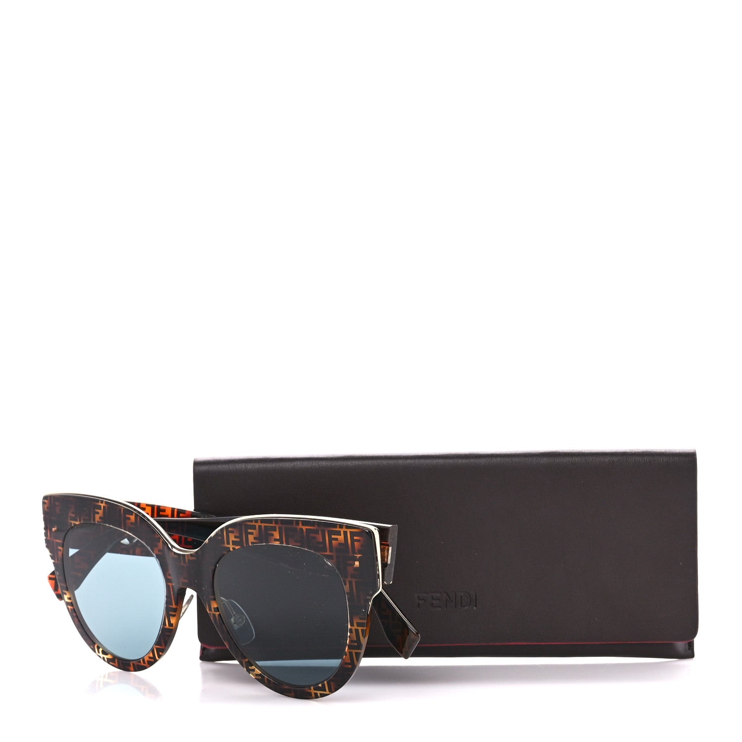 Fendi Acetate F is Fendi FF Sunglasses 0360/S Tortoise 7 of 7