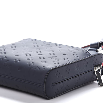 Christian Louboutin Calfskin Bench Medium Reporter Navy 7 of 9