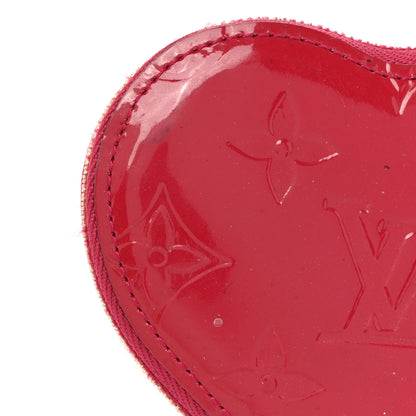 Louis Vuitton Vernis Heart Coin Purse Rose Indien 11 of 12