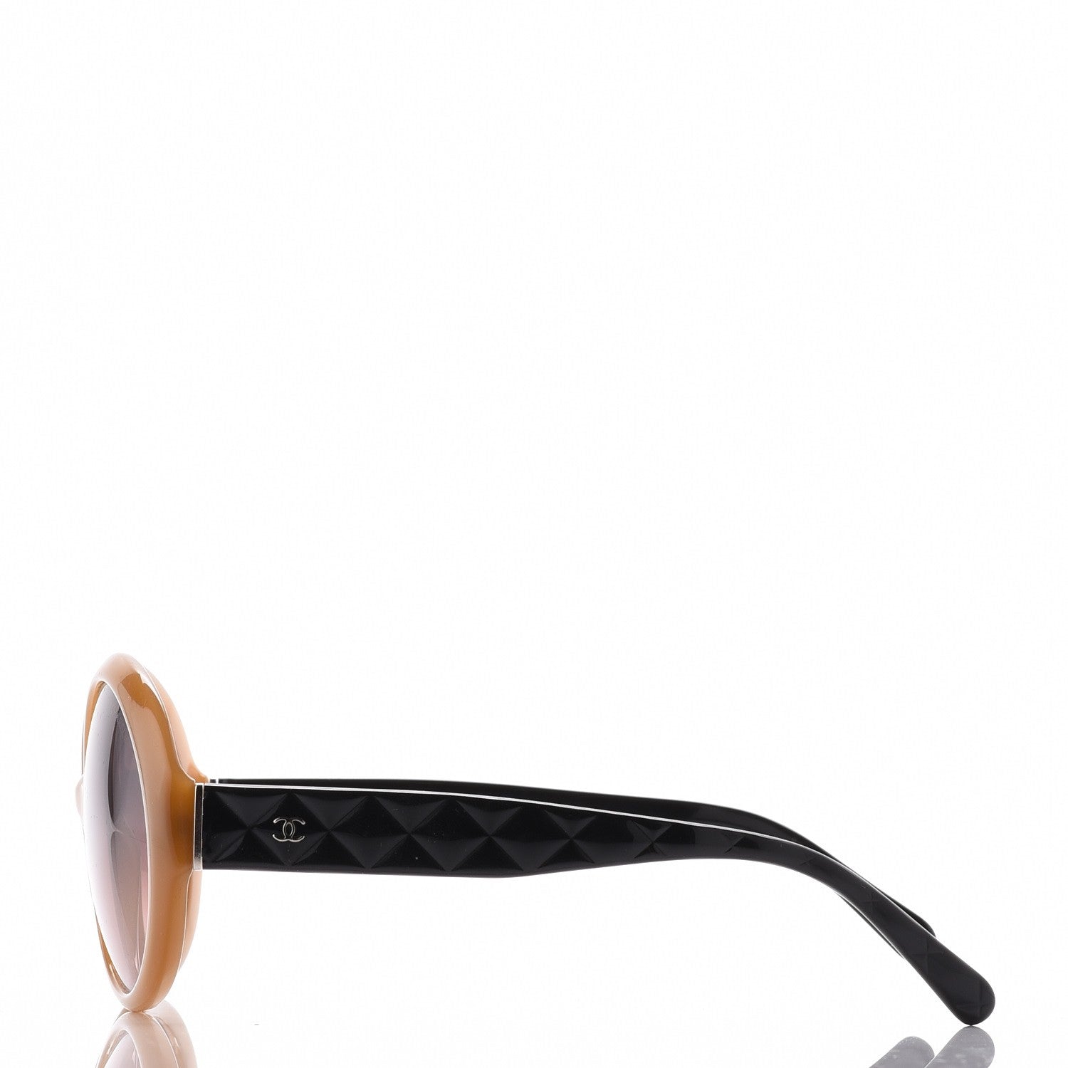 Chanel Quilted CC Mod Sunglasses 5120 Brown 3 of 8