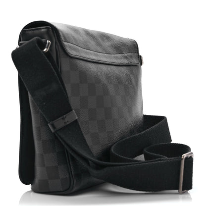 Louis Vuitton Damier Graphite District PM 3 of 10