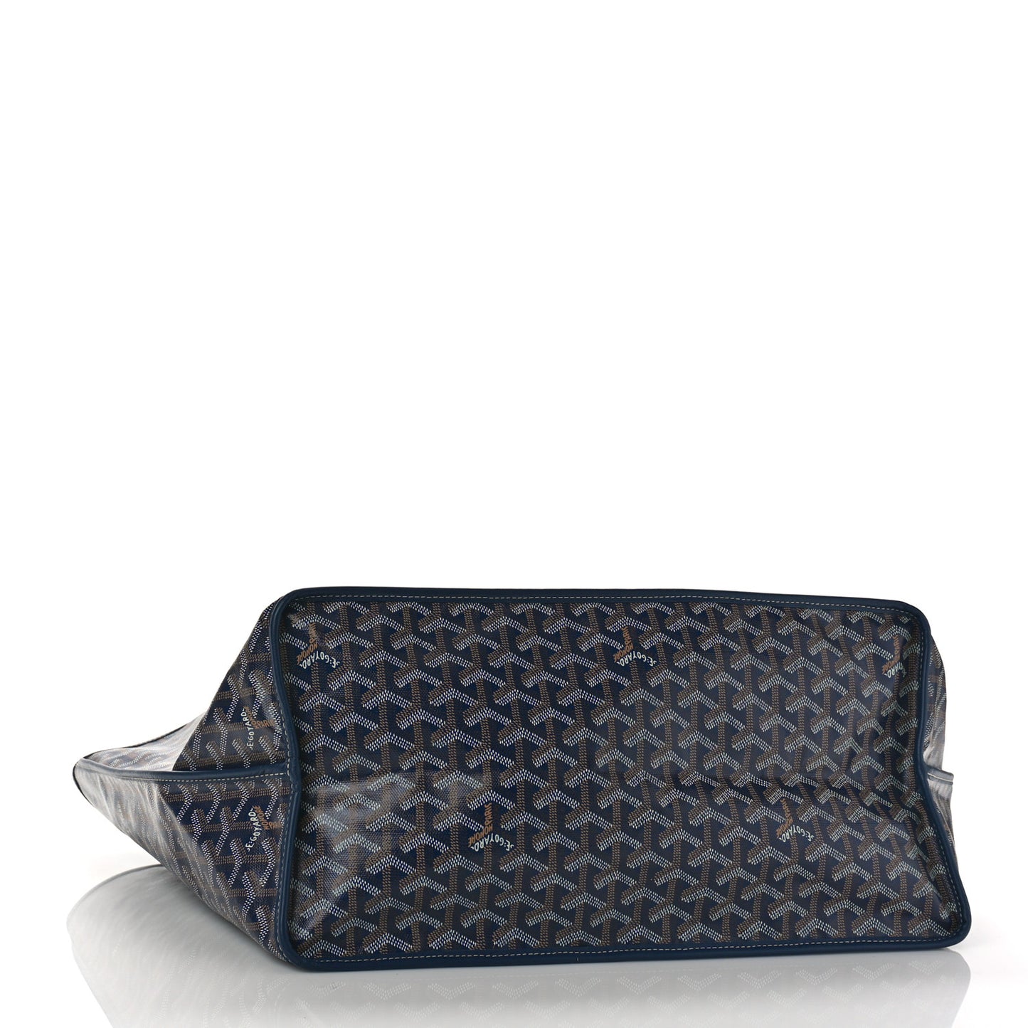 Goyardine Reversible Anjou GM Navy