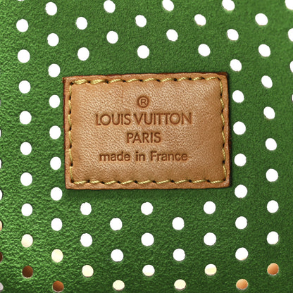 Louis Vuitton Monogram Perforated Speedy 30 Green 6 of 11