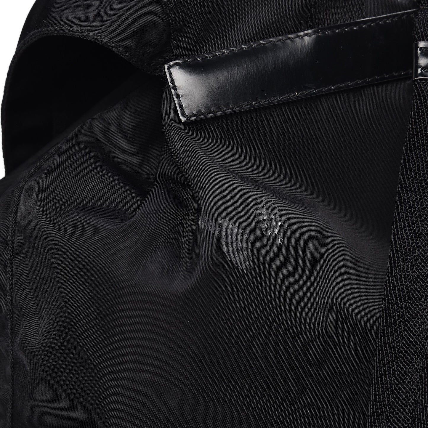 Nylon Vela Medium Backpack Black