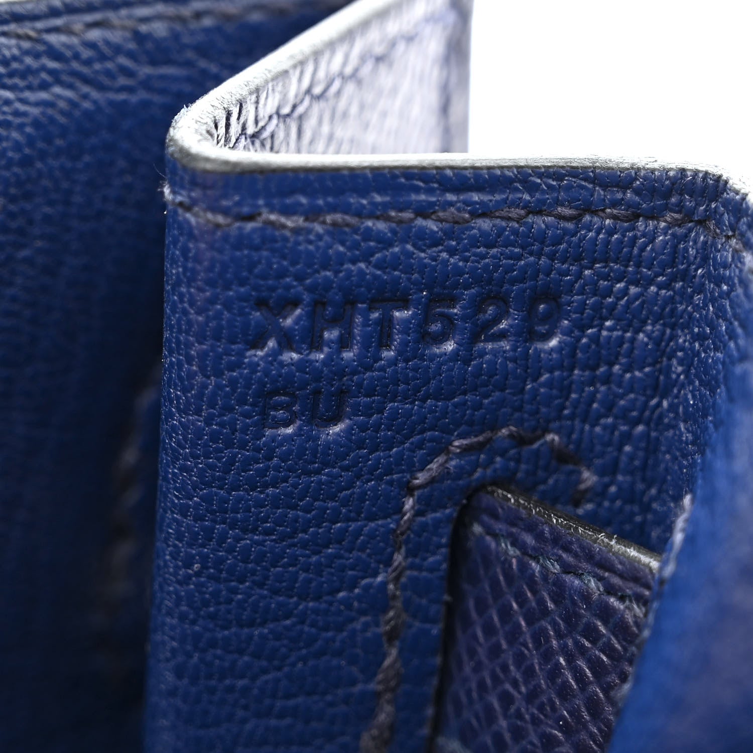 Hermes Epsom Kelly Sellier 32 Bleu Saphir 7 of 10