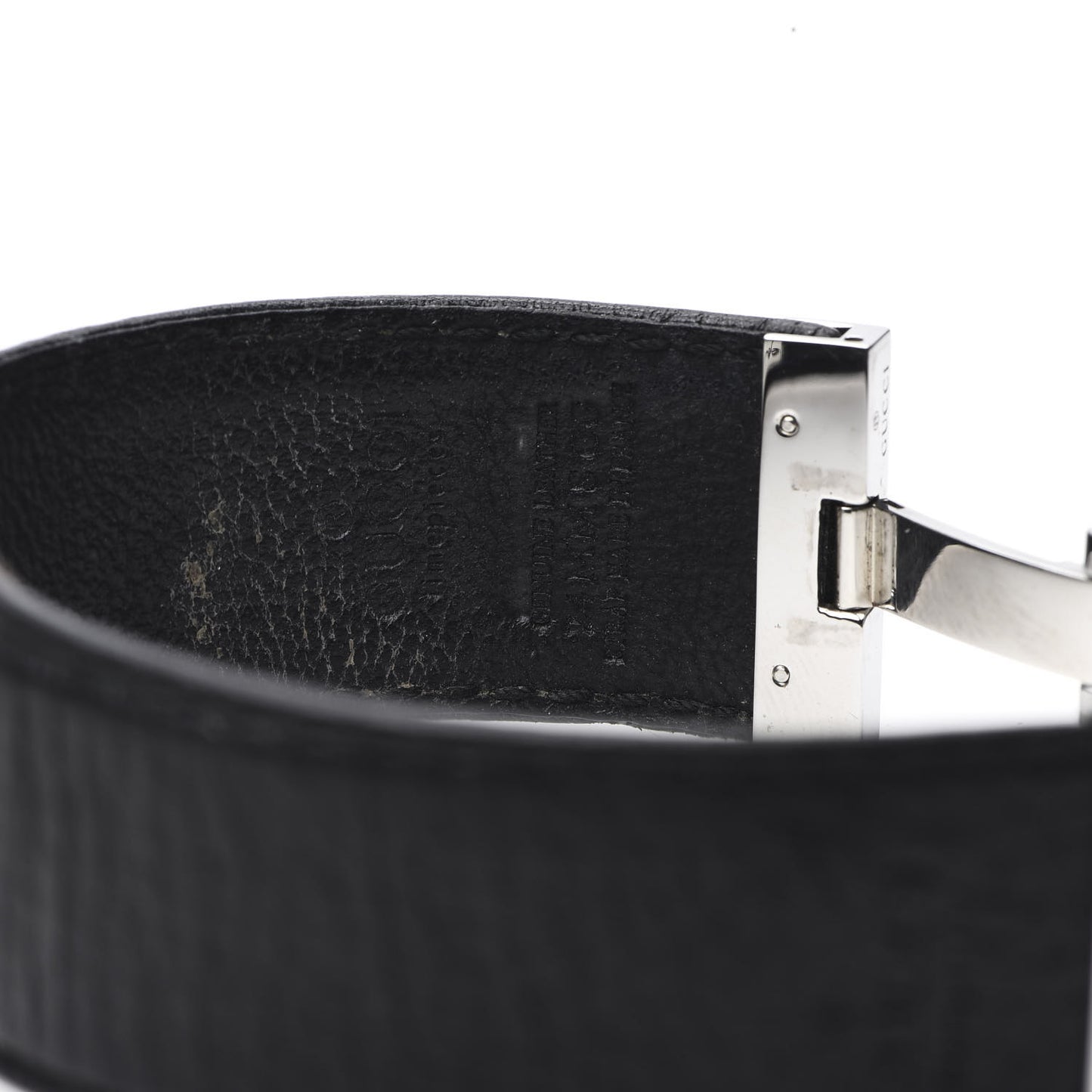 Stainless Steel Calfskin 18mm 7800S Quartz Watch Black