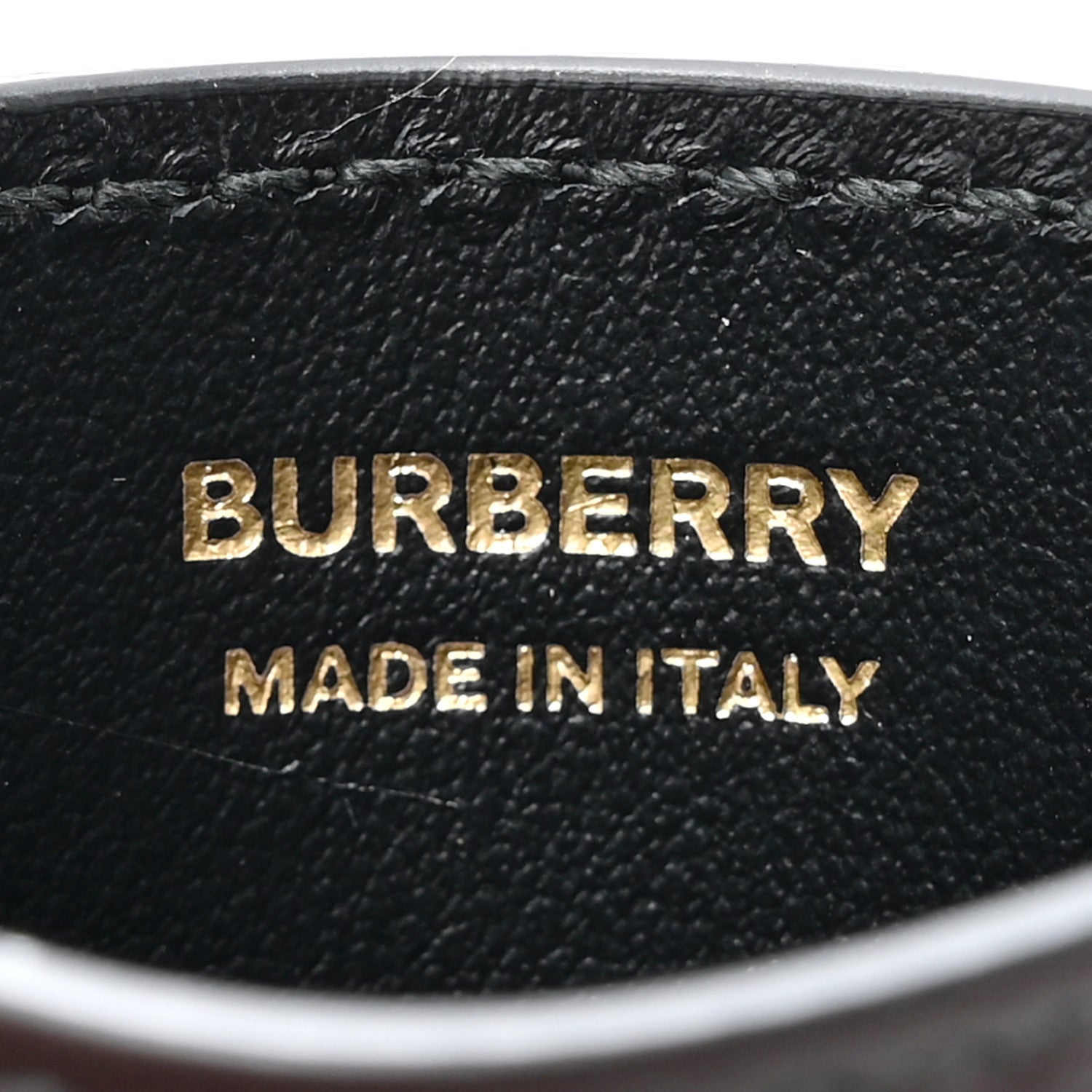 Burberry Vintage Check Calfskin Card Case Archive Beige Black 6 of 7