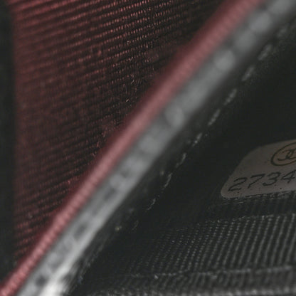 Chanel Caviar Quilted Flap Card Holder Wallet Black 8 of 8