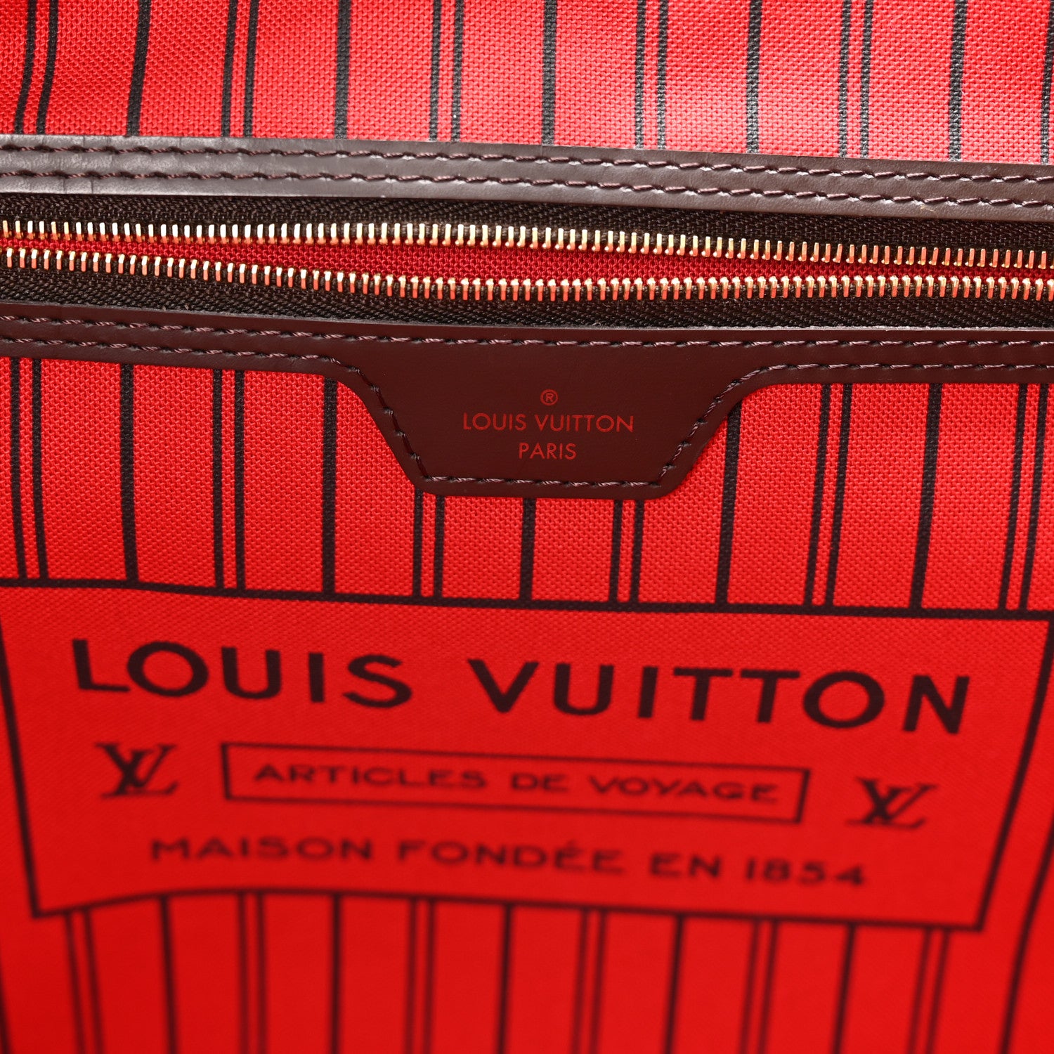 Louis Vuitton Damier Ebene Neo Neverfull GM 6 of 10
