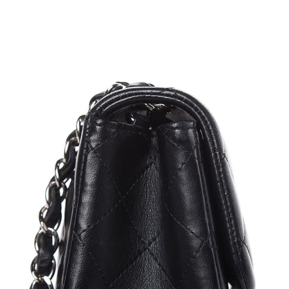 Chanel Lambskin Quilted Mini Square Flap Black 12 of 13