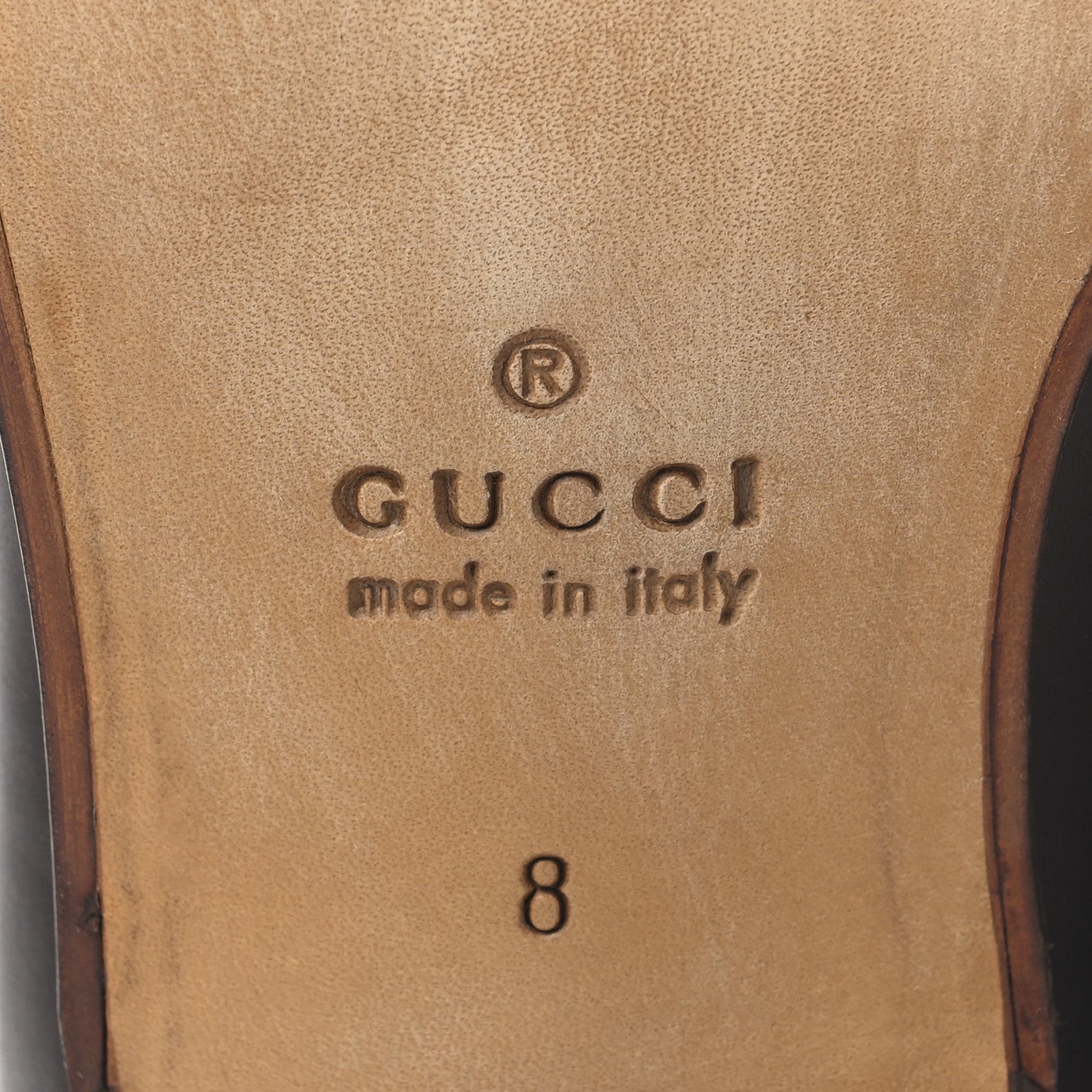 Gucci Calfskin Mens Blondie Chelsea Ankle Boots 8 Cocoa 8 of 10