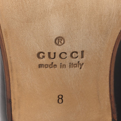 Gucci Calfskin Mens Blondie Chelsea Ankle Boots 8 Cocoa 8 of 10