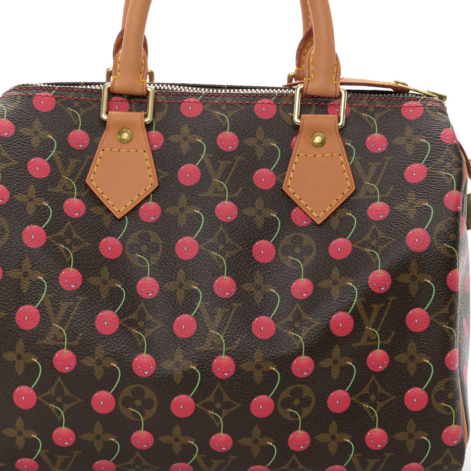 Louis Vuitton Monogram Cerises Speedy 25 8 of 11