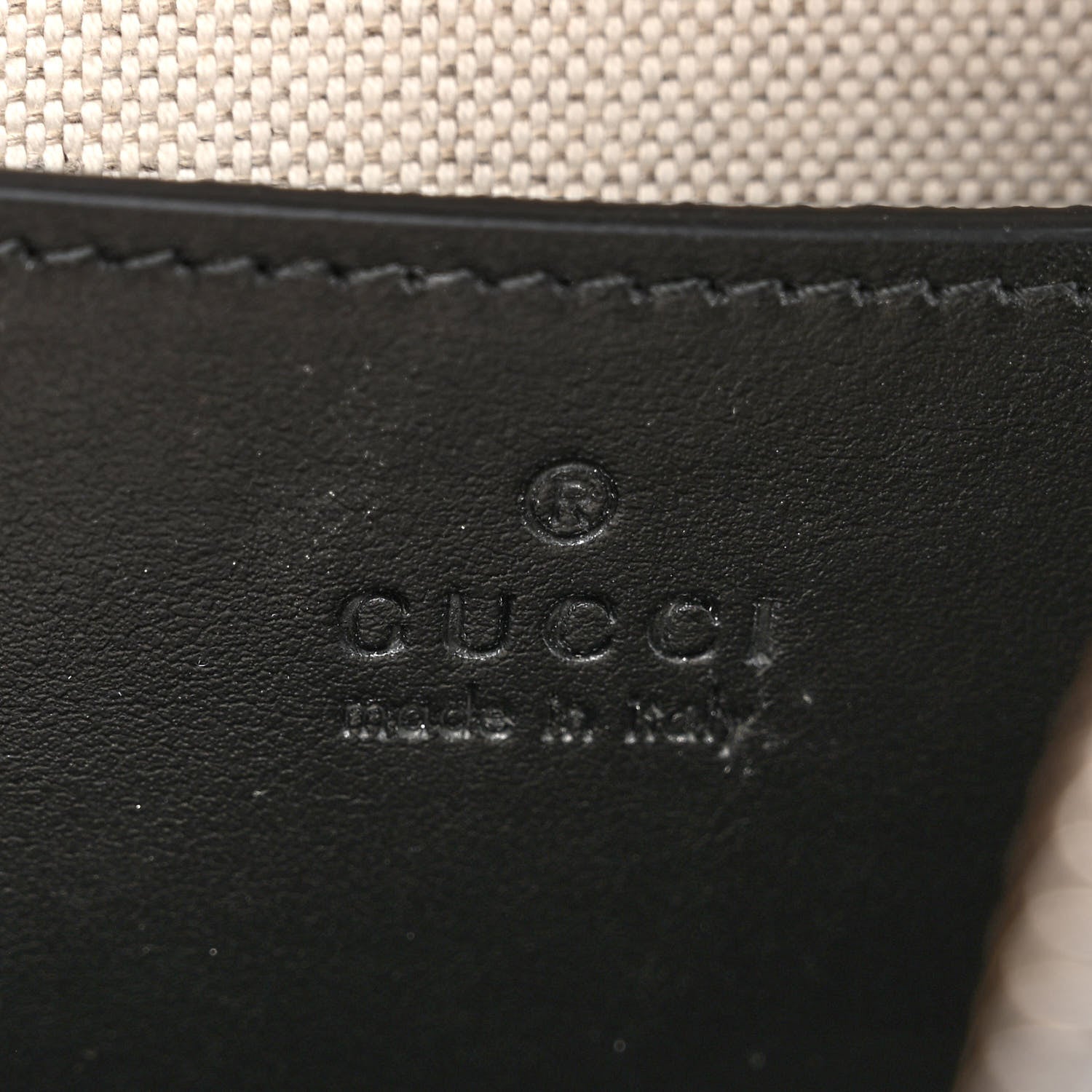 Gucci Calfskin GG Tennis Embossed Sling Backpack Black 6 of 9