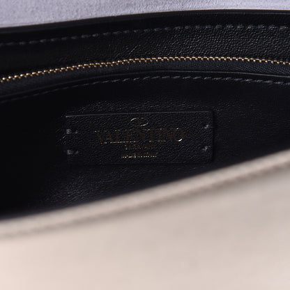 Valentino Garavani Metallic Nappa Small VCase Bag Platinum 8 of 10
