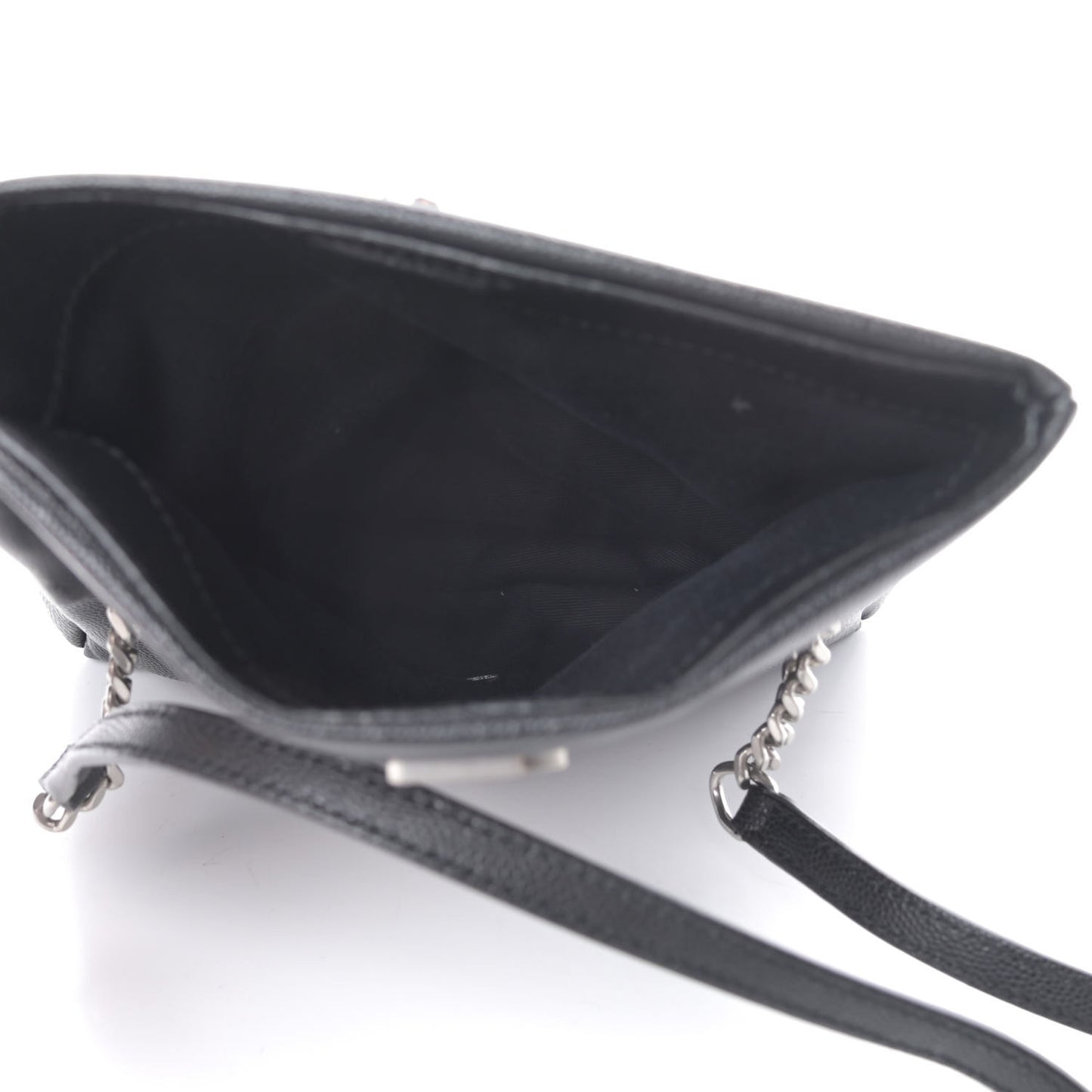 Grain De Poudre Monogram Toy West Hollywood Fold-Over Bag Black