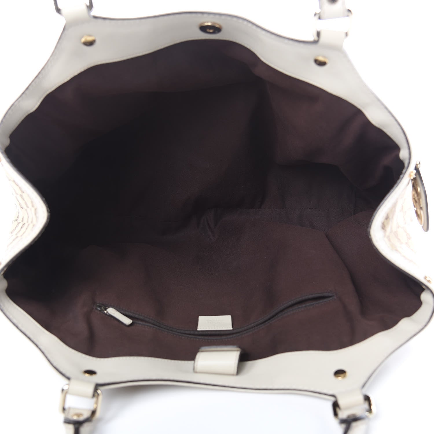 Gucci Monogram Large Sukey Tote Off White 5 of 10