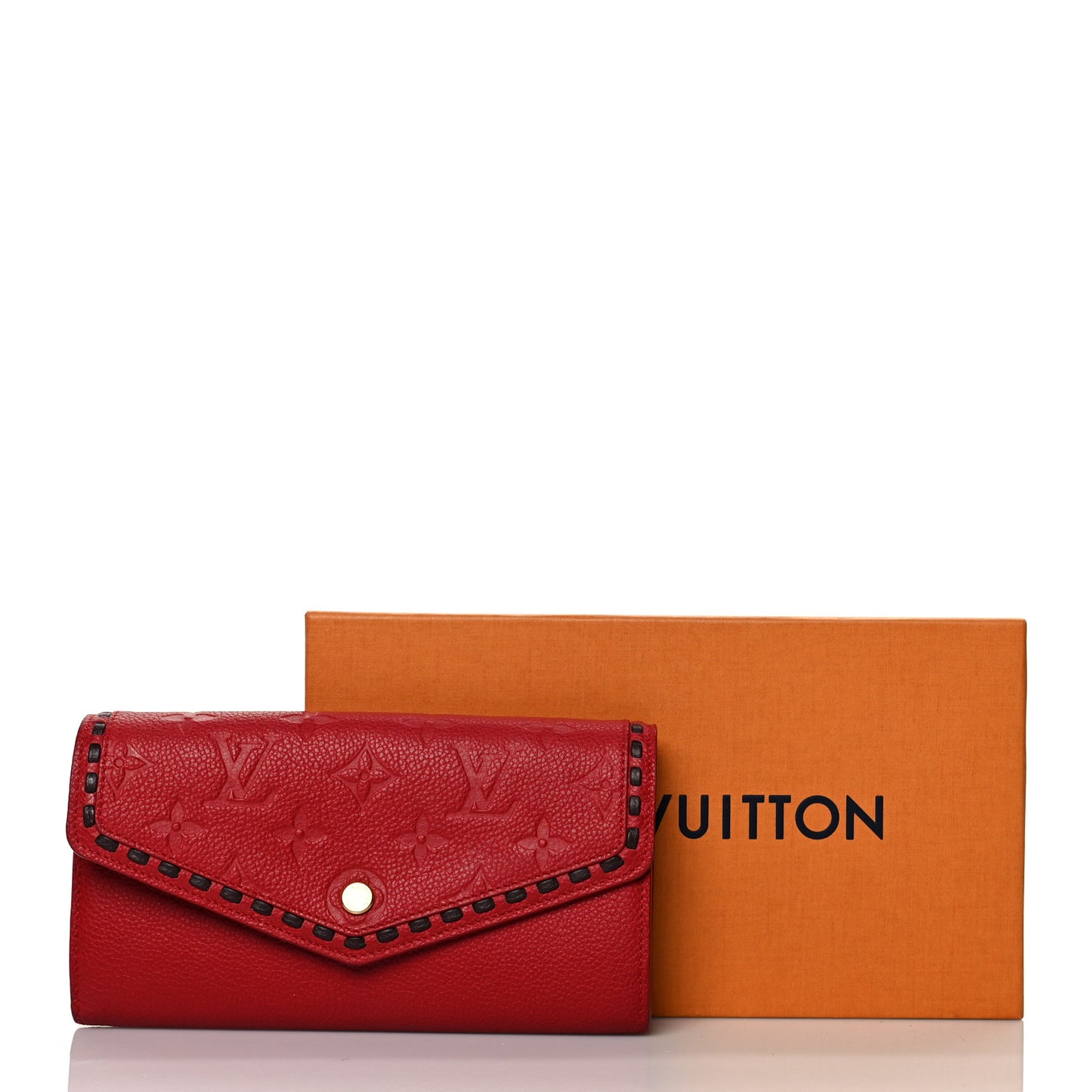 Empreinte Sarah Wallet Red Scarlet