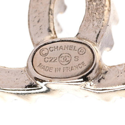 Chanel Crystal Star 5 CC Earrings Gold 4 of 5