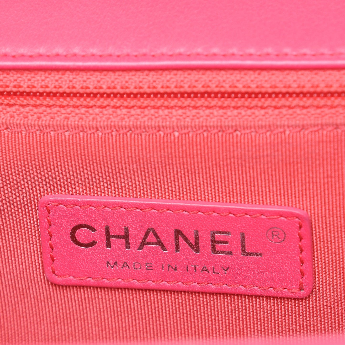 Patent Quilted Large Boy Flap Pink