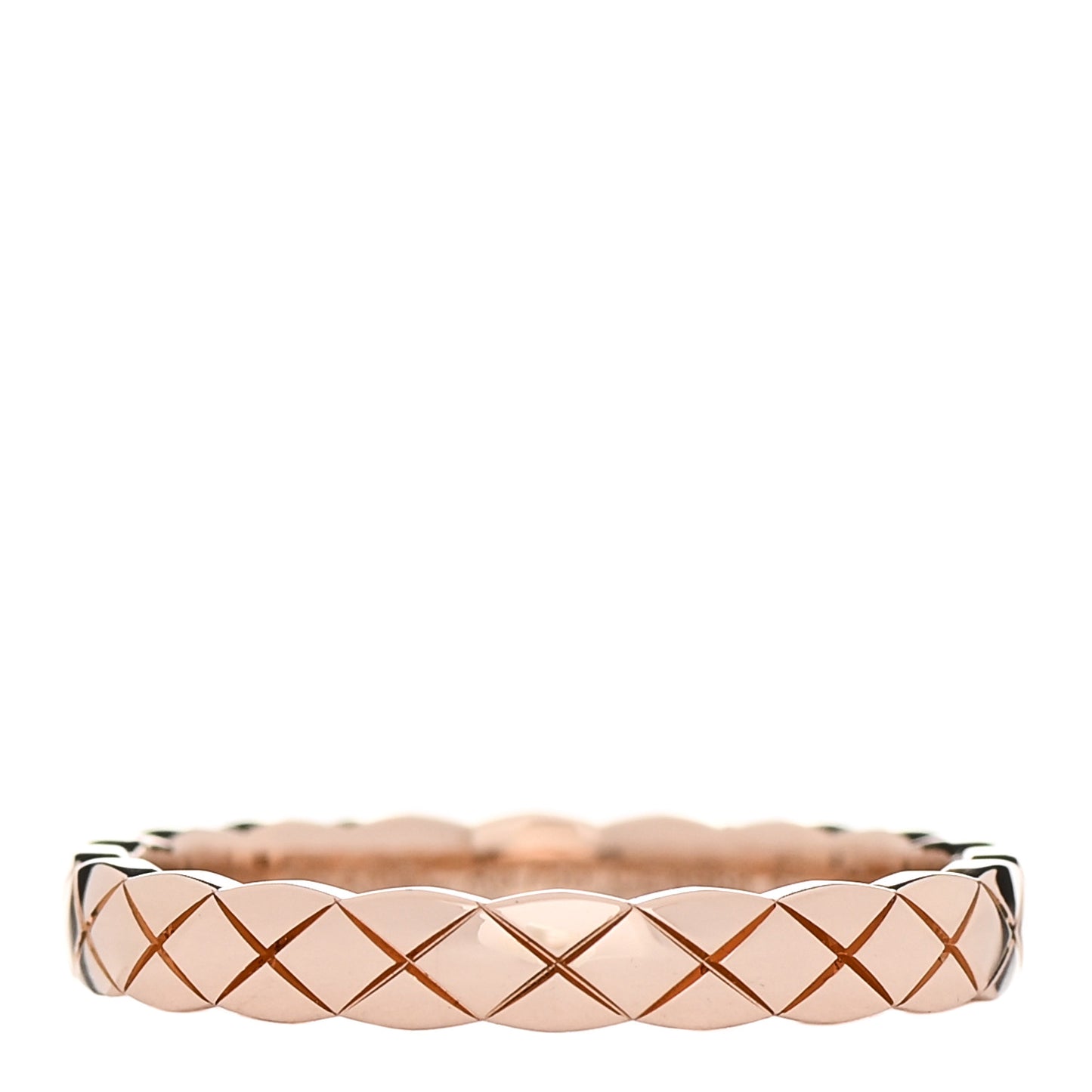 18K Beige Gold Mini Coco Crush Ring 60 9