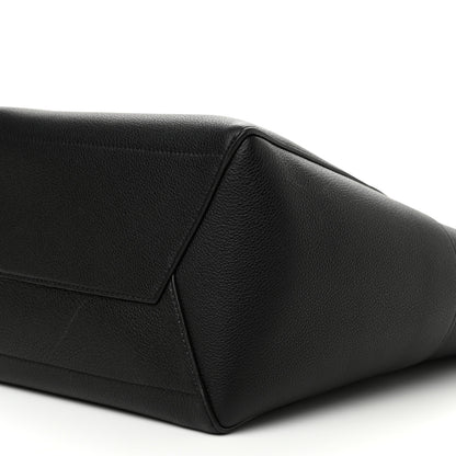 Celine Soft Grained Calfskin Sangle Bucket Bag Black 9 of 9
