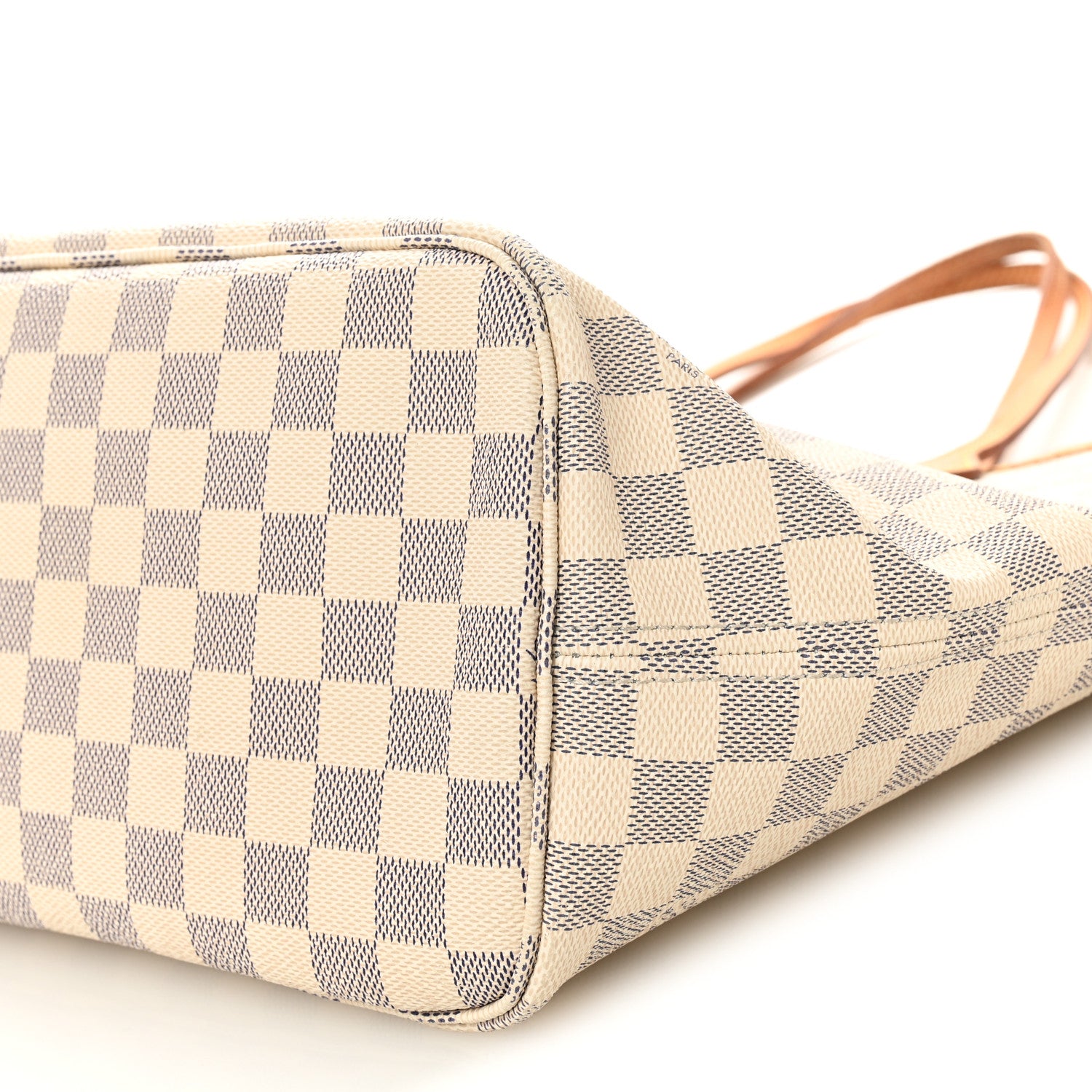 Louis Vuitton Damier Azur Neo Neverfull MM Rose Ballerine 11 of 15