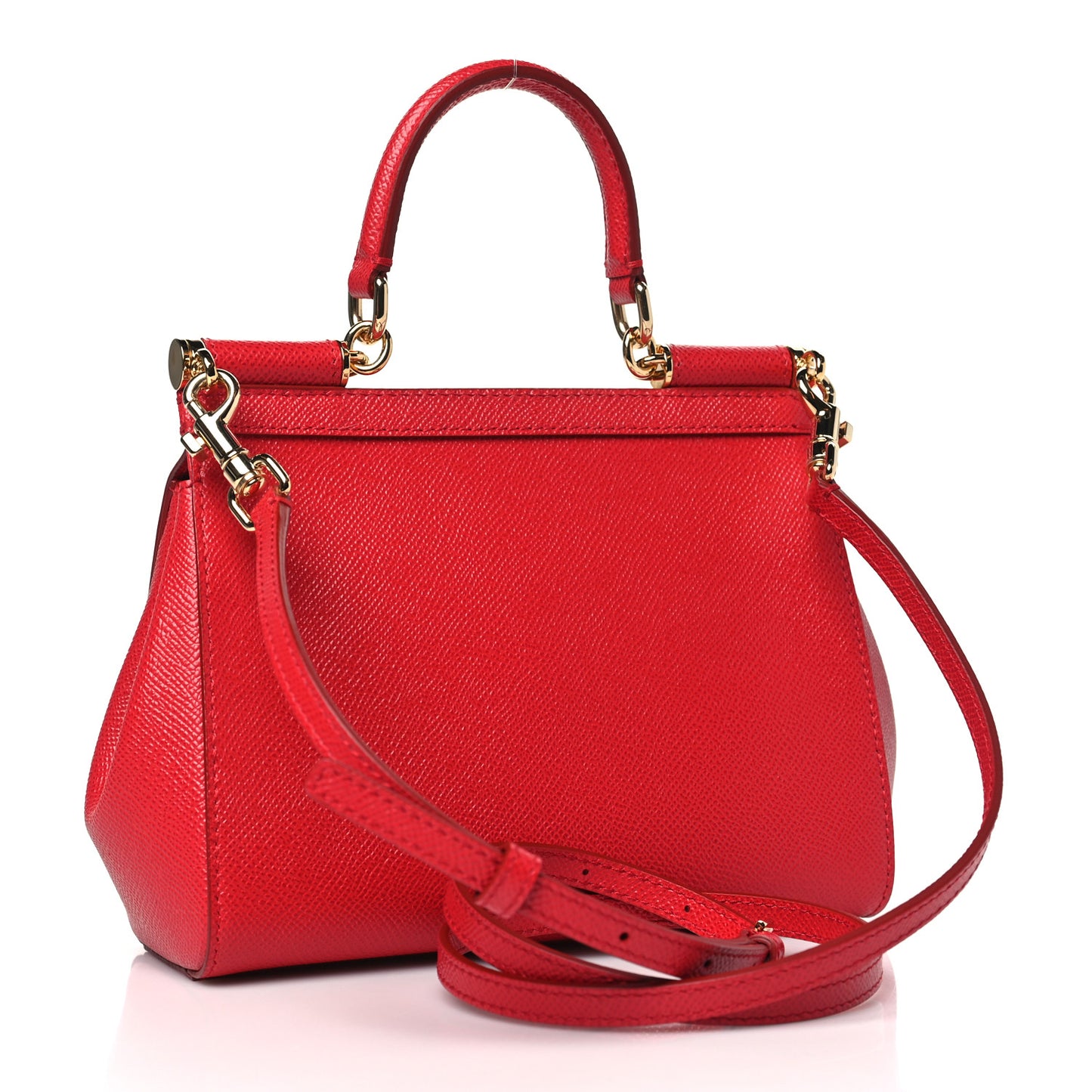 Dauphine Small Miss Sicily Satchel Red