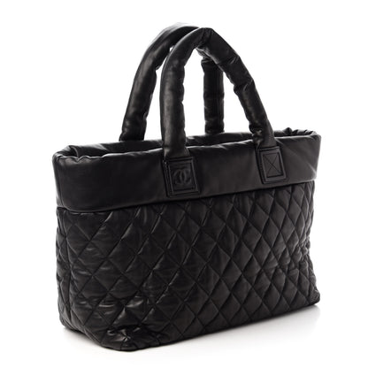 Chanel Caviar Quilted Large Coco Cocoon Tote Black 3 of 10