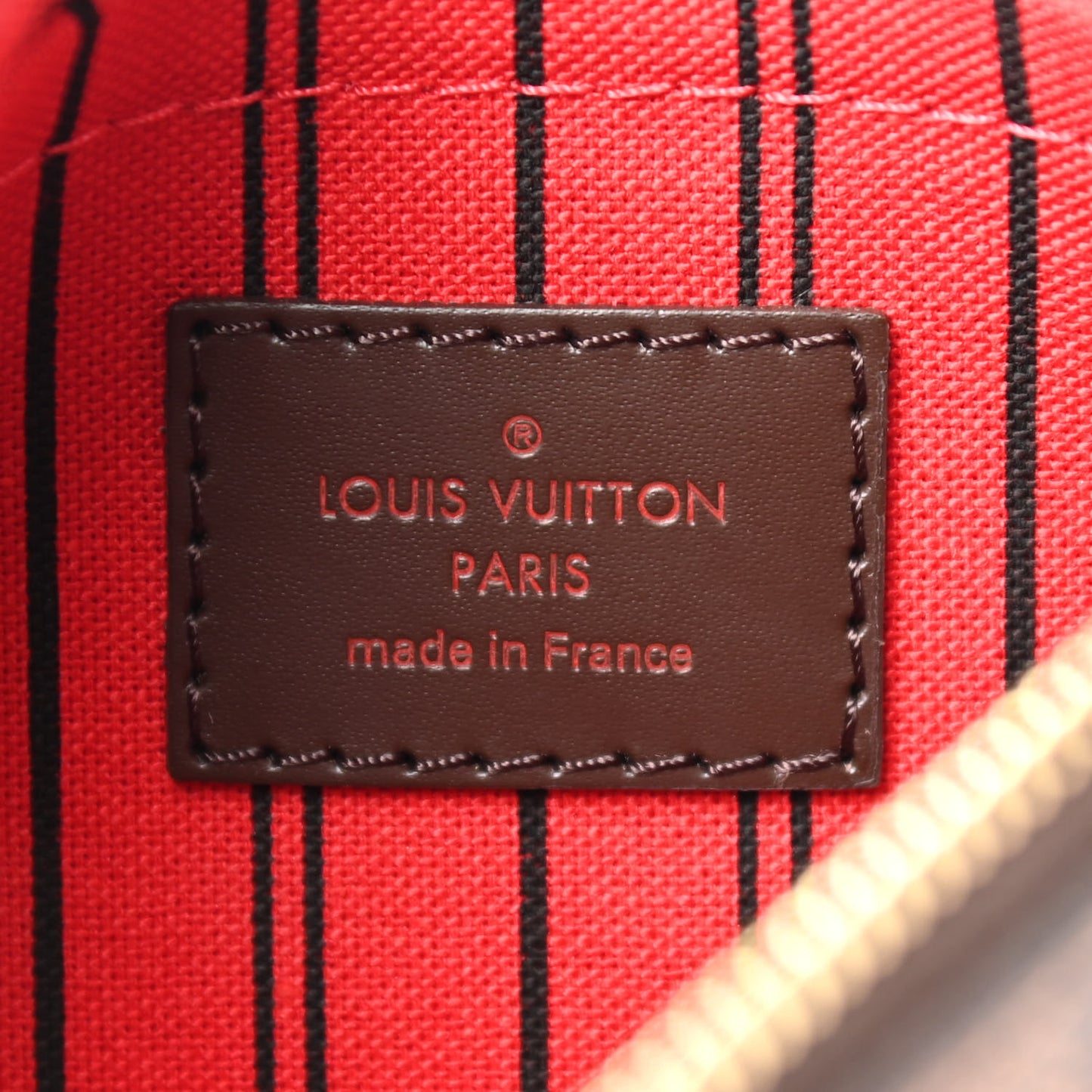 Damier Ebene Neverfull PM Pochette