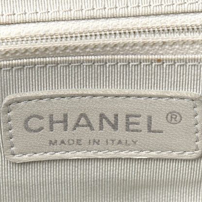 Chanel Washed Lambskin Quilted Medium Chain Around Messenger Blue 10 of 33