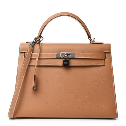 Hermes Epsom Kelly Sellier 32 Naturelle 1 of 10