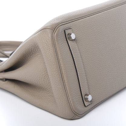 Hermes Togo Birkin 30 Gris Tourterelle 35 of 36