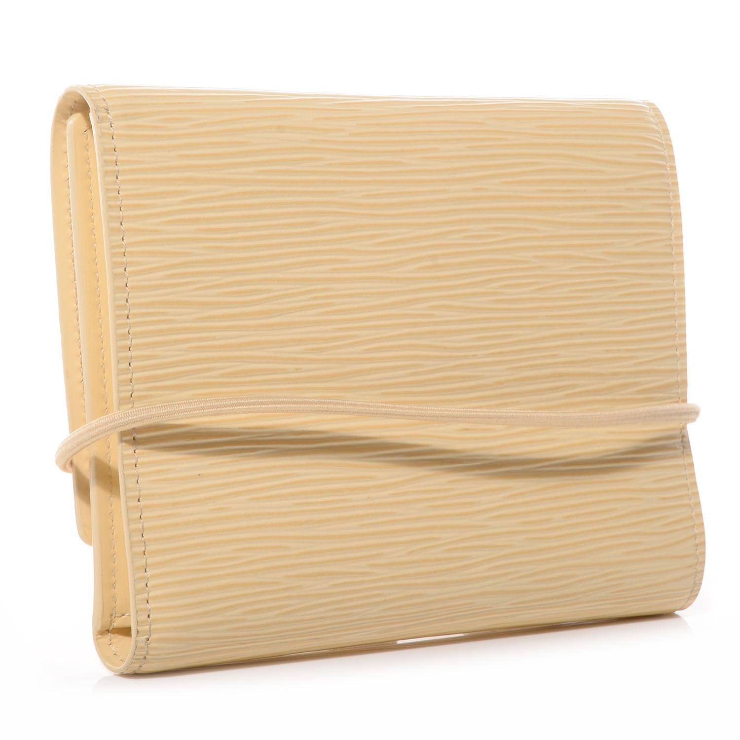 Louis Vuitton Epi Porte-Monnaie Elastique Wallet Vanilla 3 of 7