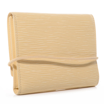 Louis Vuitton Epi Porte-Monnaie Elastique Wallet Vanilla 3 of 7