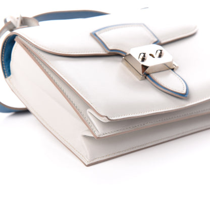 Hermes Tadelakt Chevre Mysore Mini Illico Gris Perle Bleu Izmir 8 of 9