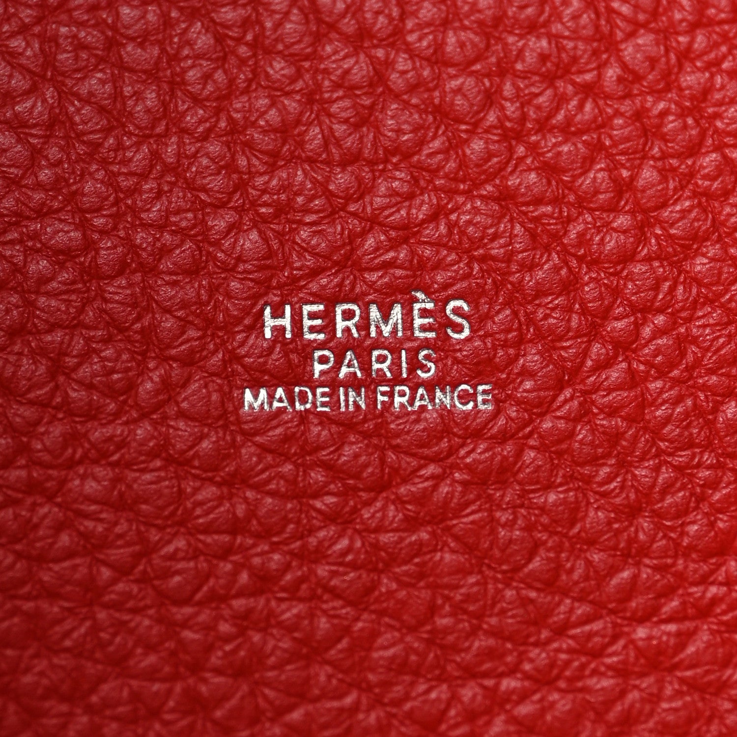 Hermes Taurillon Clemence Picotin 18 PM Rouge Vif 6 of 12