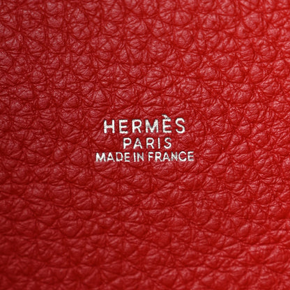 Hermes Taurillon Clemence Picotin 18 PM Rouge Vif 6 of 12