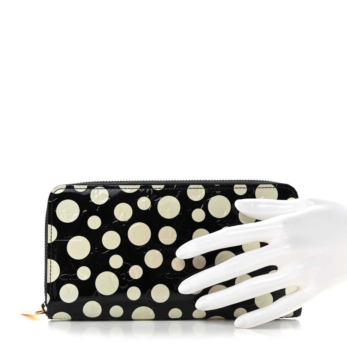 LV X YK Empreinte Zippy Wallet Black White
