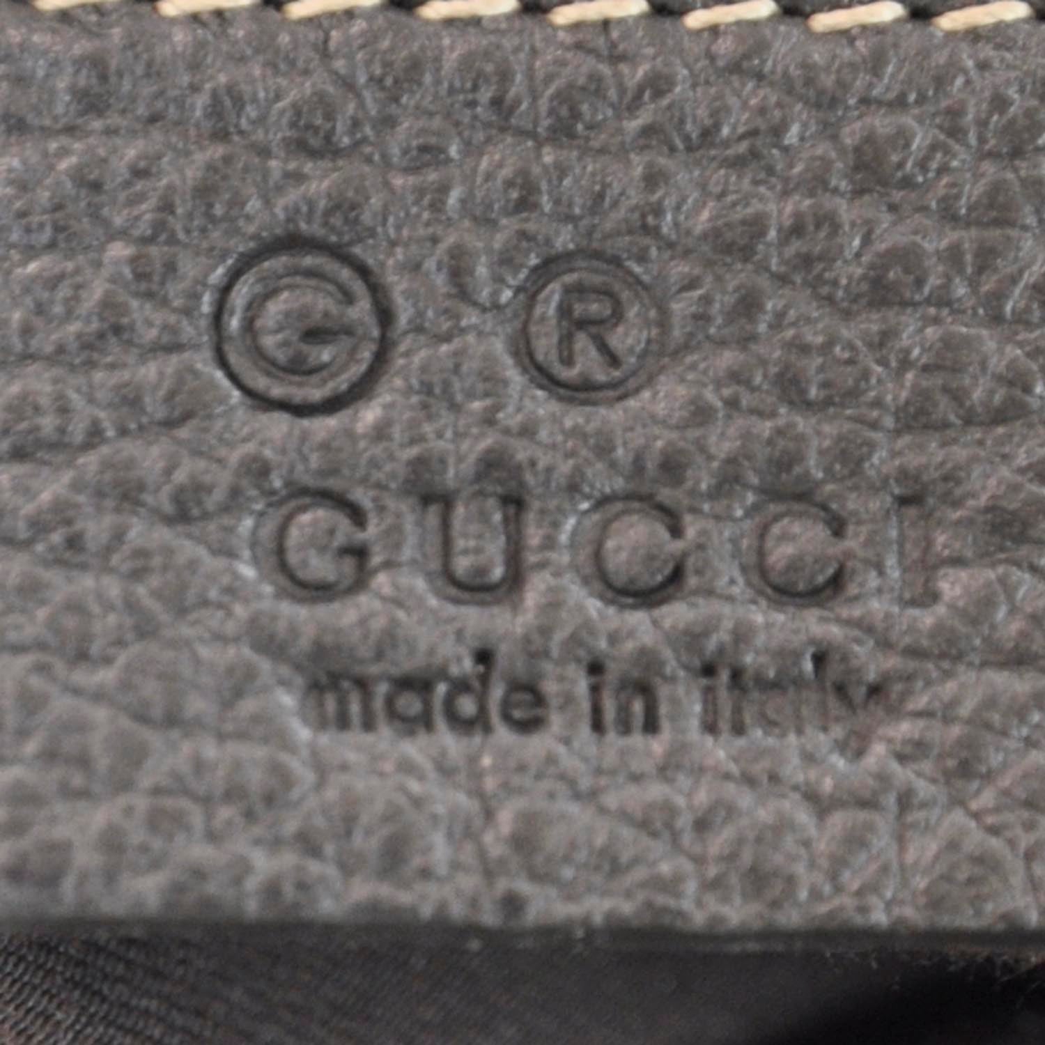 Gucci Crystal Monogram Large Joy Tote Beige Ebony Testa di Moro 10 of 12
