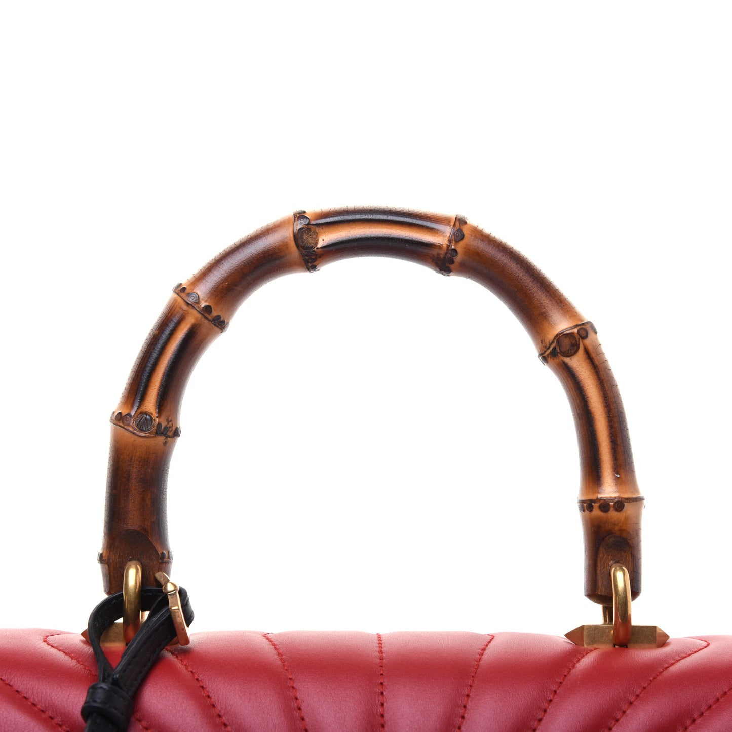 Calfskin Bamboo Trapuntata Queen Margaret Top Handle Bag Blue Agata Hibiscus Red Mystic White Sugar Pink